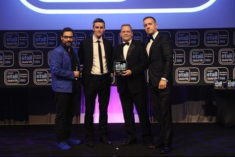 PayPal Etail Awards 2013 winner - PayPal Best Mobile Optimised Site , John Lewis